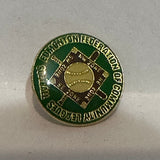Edmonton Federation of Community Leagues Softball  Lapel Pin
