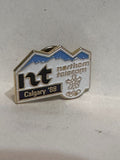 NT Calgary 1988 Winter Olympics Northern Telecom   Lapel Pin
