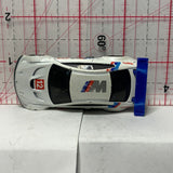 White BMW M3 GT2 2011 Hot Wheels Car Diecast Car