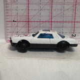 White Snowman Racer Unbranded Diecast Car