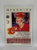 # 14 Gary Roberts Star Performers Calgary Flames 92-93 O-Pee-Chee Premier Hockey Cards