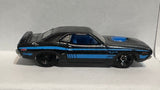 Black '71 Dodge Challenger Hot Wheels Diecast Car