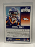 # 293 Terrell Davis  Denver Broncos 2024 Score Baseball Cards