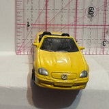 Yellow Mercedes Benz SLK Maisto Diecast Car