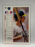 # 194 Carney Lansford  Oakland Athletics 1991 UD Baseball card