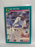 # 182 Gary Pettis  Texas Rangers 1991 Score Baseball Cards