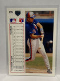 # 235 Tim Wallach  Montreal Expos 1991 UD Baseball card