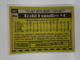 # 44T Todd Humdley  New York Mets 1990 Topps Baseball Cards