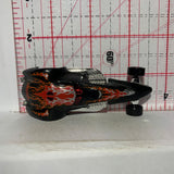 Black Flames Hammered Coupe Hot Wheels Diecast Car