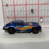Blue '63 Corvette Stingray Hot Wheels Diecast Car