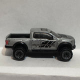 Silver '17 Ford F-150 Raptor Truck 2015 Hot Wheels Diecast Car