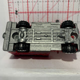 Red Fire Dept Paramedic Ambulance MB679 Matchbox Diecast Car