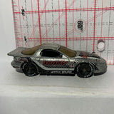 Silver Handy Roaring IROC Firebird Hot Wheels Diecast Car