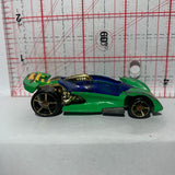 Green Open Road-ster 2001 Hot Wheels Diecast Car