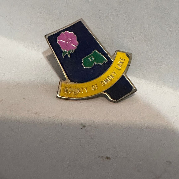 County of Smokey Lake Logo  Lapel Pin