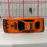 Orange Boon #8 Sports Racer Unbranded Diecast Car