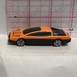 Orange Construction Racer  Unbranded Diecast Car