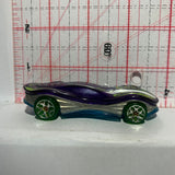 Purple Clear Speeder X-Raycers Hot Wheels Diecast Car