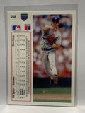# 268 Bill Spiers  Milwaukee Brewers 1991 UD Baseball Cards