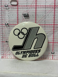 Olympiques de Hull Hockey  Button Pinback