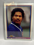 # 418 George Bell  Chicago Cubs 1991 Bowman Baseball card