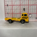 Yellow Flatbed Semi Truck 03/06 Unbranded Diecast Car