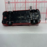 Red Nissan Titan Truck Hot Wheels Diecast Car