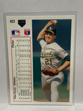 # 423 Mike Moore  Oakland Athletics 1991 UD Baseball card