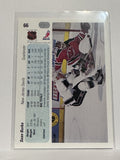 #66 Sean Burke New Jersey Devils 90-91 Upper Deck Hockey Card