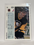#14 Kevin Stevens Pittsburgh Penguins 90-91 Upper Deck Hockey Card