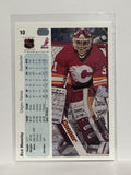 #10 Rick Wamsley Calgary Flames 90-91 Upper Deck Hockey Card