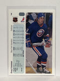 #7 Doug Crossman New York Islanders 90-91 Upper Deck Hockey Card
