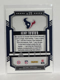 #378 Henry To'oto'o Rookie Houston Texans 2023 Score Football Card