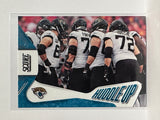 #8 Huddle Up Jaacksonville Jaguars 2023 Score Football Card