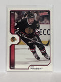 #49 Bob Probert Chicago Blackhawks 02-03 Upper Deck Victory Hockey Card