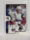 #143 Tom Poti New York Rangers 02-03 Upper Deck Victory Hockey Card