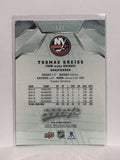#121 Thomas Greiss New York Islanders 19-20 Upper Deck MVP Hockey Card