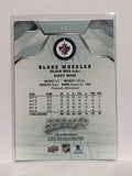 #11 Blake Wheeler Winnipeg Jets 19-20 Upper Deck MVP Hockey Card