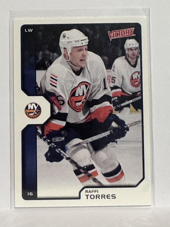 #133 Raffi Torres New York Islanders 02-03 Upper Deck Victory Hockey Card