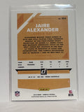 #104 Jaire Alexander Green Bay Packers 2019 Donruss Football Card