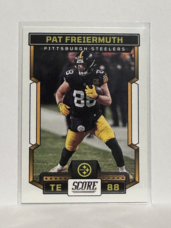 #220 Pat Freiermuth Pittsburgh Steelers 2023 Score Football Card