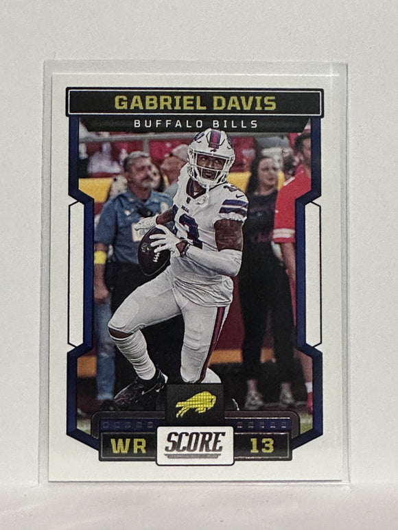 #263 Gabriel Davis Buffalo Bills 2023 Score Football Card