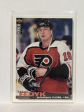 #324 Brent Febyk Philadelphia Flyers 95-96 Upper Deck Collector's Choice Hockey Card