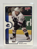 #211 Markus Naslund Vancouver Canucks 02-03 Upper Deck Victory Hockey Card