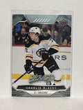 #18 Charlie McAvoy   Boston Bruins 19-20 Upper Deck MVP Hockey Card