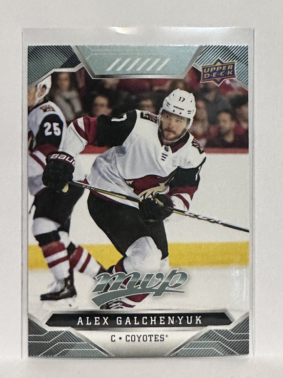#189 Alex Galchenyuk Phoenix Coyotes 19-20 Upper Deck MVP Hockey Card