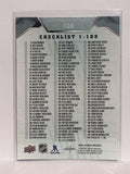 #100 Alex Ovechkin Checklist Washington Capitals 19-20 Upper Deck MVP Hockey Card