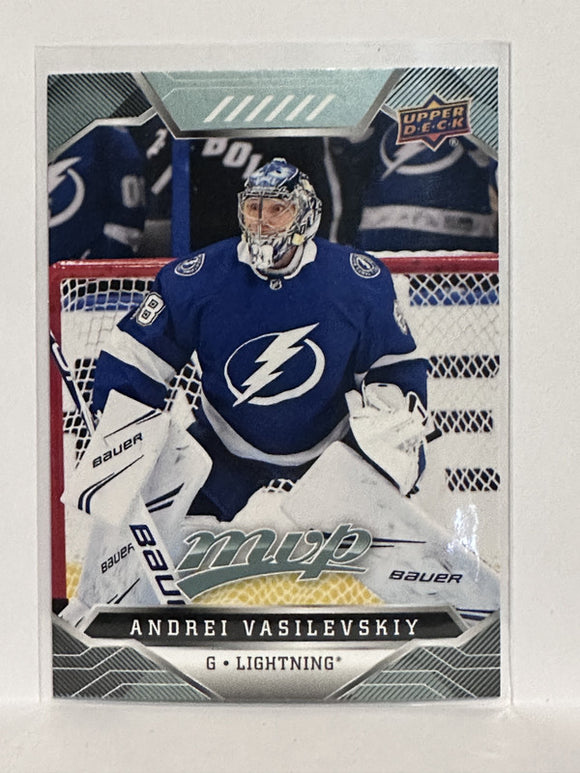 #10 Andrei Vasilevskiy Tampa Bay Lightning 19-20 Upper Deck MVP Hockey Card