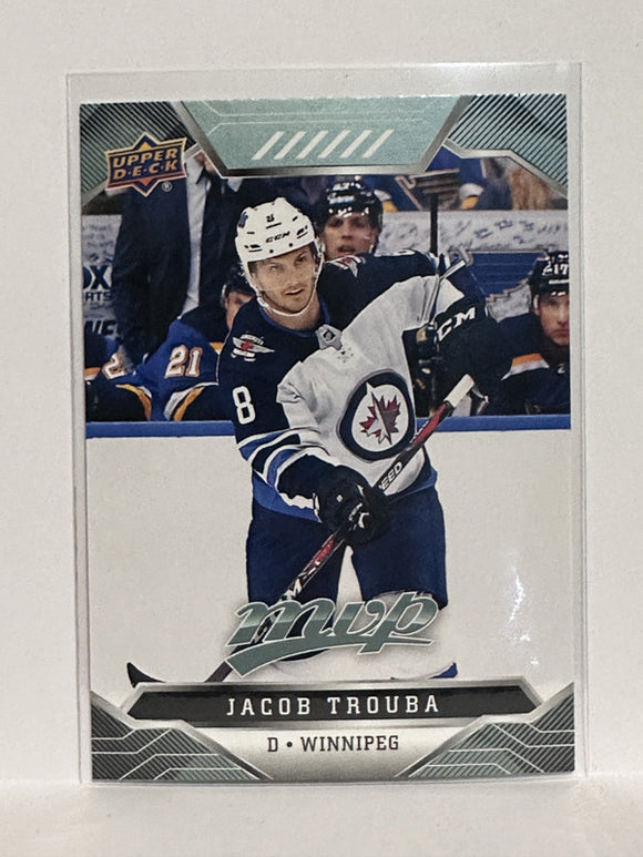 #78 Jacob Trouba Winnipeg Jets 19-20 Upper Deck MVP Hockey Card