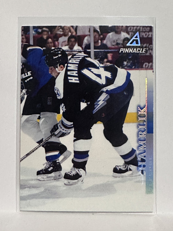 #175 Roman Hamrlik Tampa Bay Lightning 97-98 Pinnacle Hockey Card